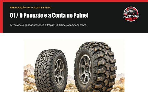 Prévia da página 04 do bônus: a conta do pneuzão no painel